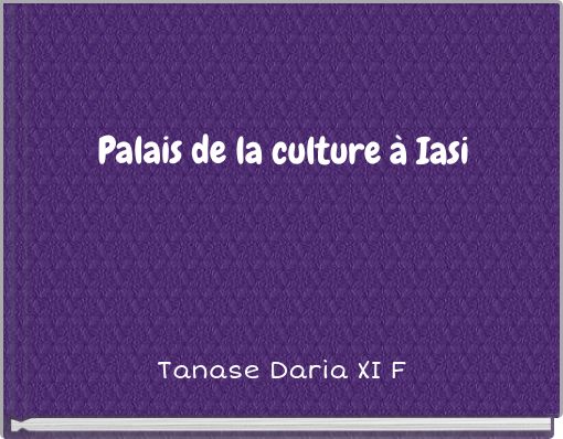 Palais de la culture à Iasi