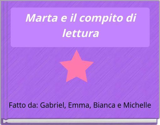 Marta e il compito di lettura