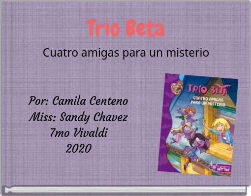 Trio Beta Cuatro amigas para un misterio