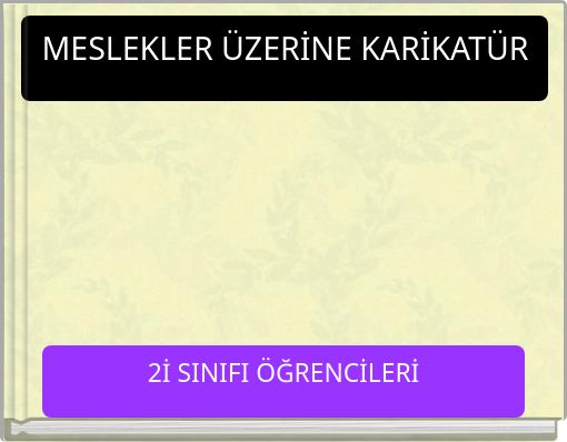 MESLEKLER &Uuml;ZERİNE KARİKAT&Uuml;R