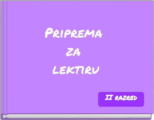 Priprema za lektiru