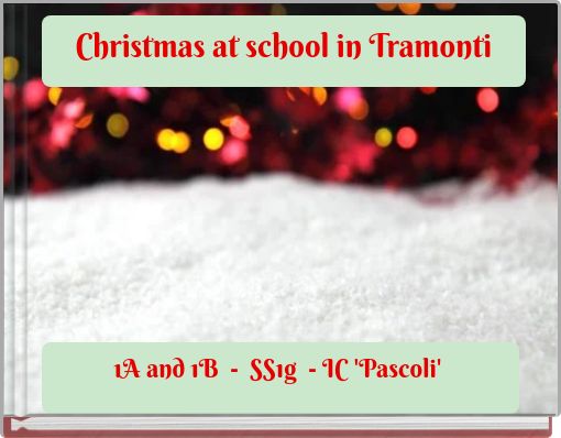 Christmas at school in Tramonti