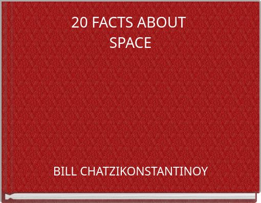 20 FACTS ABOUT SPACE