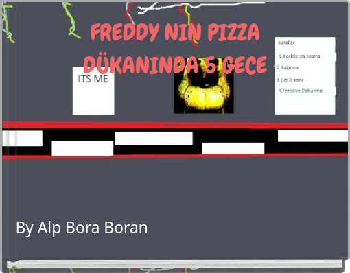 Front cover of 'FREDDY NIN PIZZA DÜKANINDA 5 GECE' 
