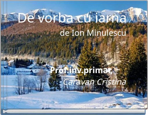 Book Cover for: Prof.inv.primar, Caravan Cristina