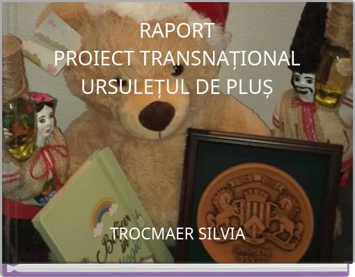 RAPORT PROIECT TRANSNAȚIONAL URSULEȚUL DE PLUȘ