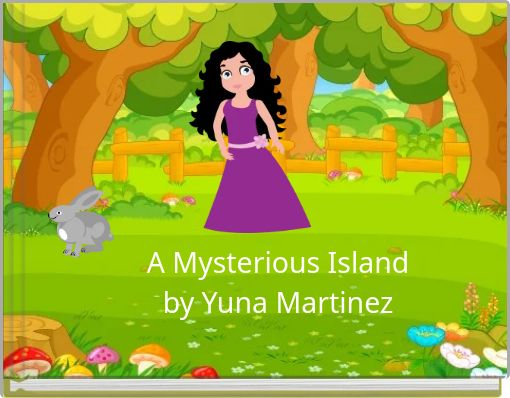 Front cover of 'A Mysterious Island by Yuna Martinez' 