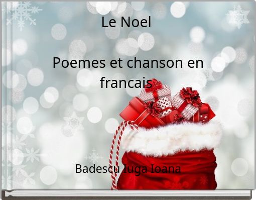 Front cover of 'Le Noel Poemes et chanson en francais' 