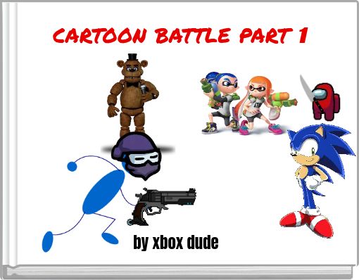 Front cover of 'cartoon battle part 1' 