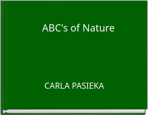 Front cover of 'ABC's of Nature' 