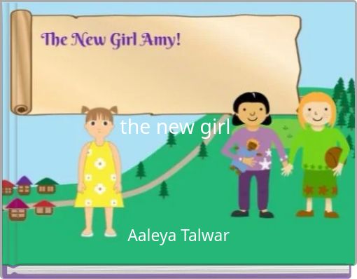 Front cover of 'the new girl' 