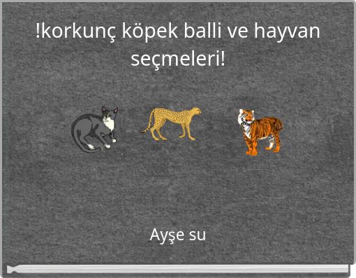 !korkunç köpek balli ve hayvan seçmeleri!