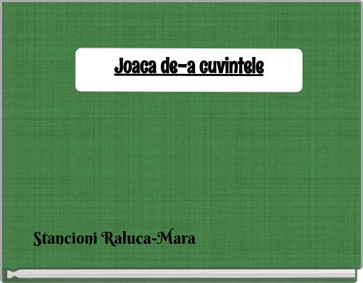 Joaca de-a cuvintele