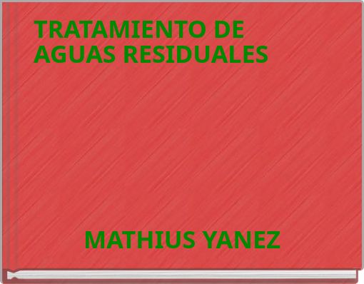 Front cover of 'TRATAMIENTO DE AGUAS RESIDUALES' 