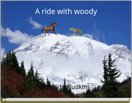 Front cover of 'A ride with woody' 