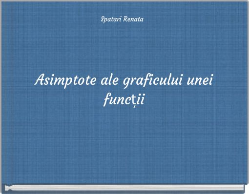 Asimptote ale graficului unei funcții