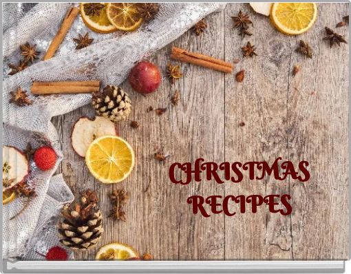 Book Cover for: CHRISTMAS RECIPES