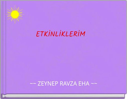 ETKİNLİKLERİM