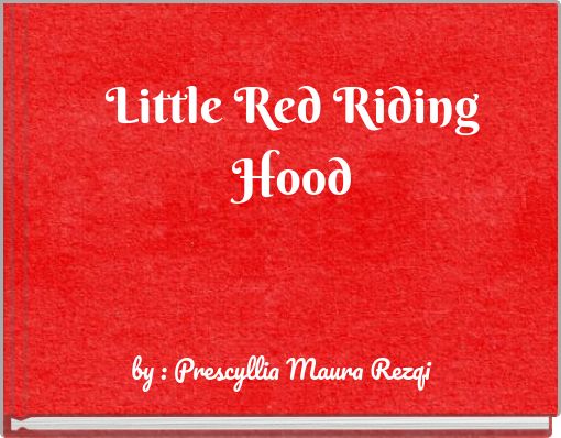 Front cover of 'Little Red Riding Hood' 
