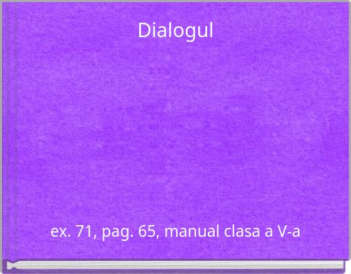 Dialogul