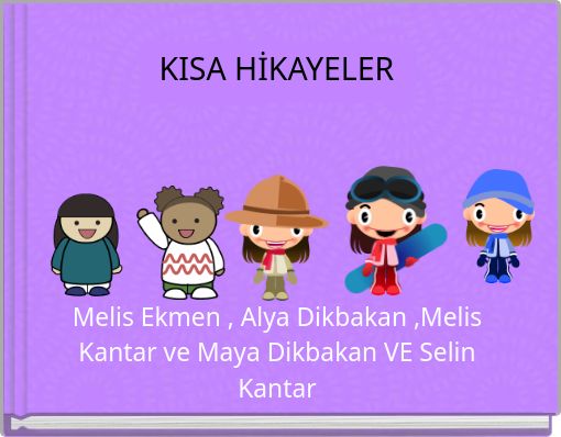 Front cover of 'KISA HİKAYELER' 