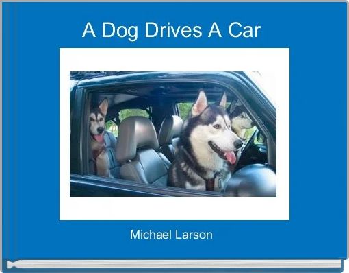 Front cover of 'A Dog Drives A Car ' 