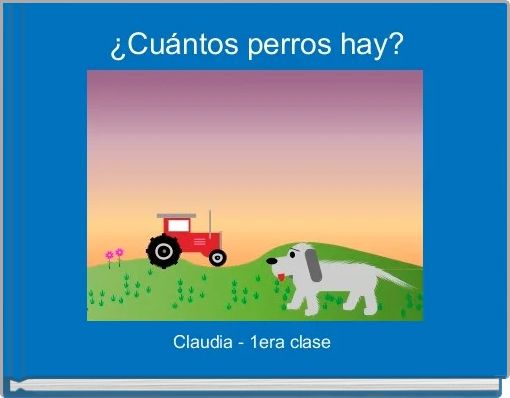 Front cover of '¿Cuántos perros hay?' 