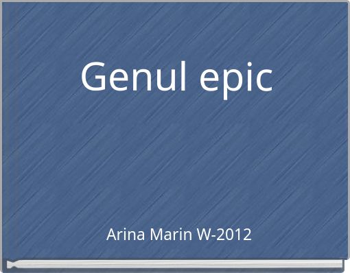 Genul epic