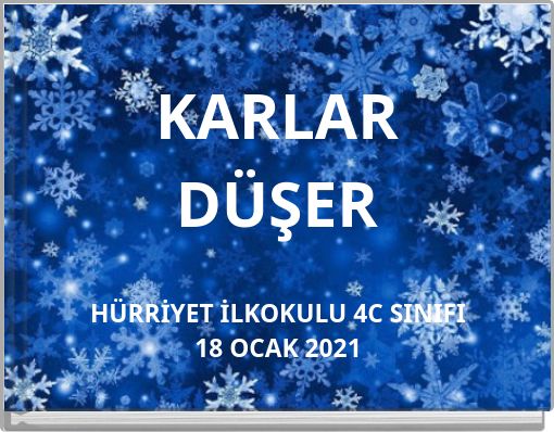Front cover of 'KARLAR DÜŞER' 