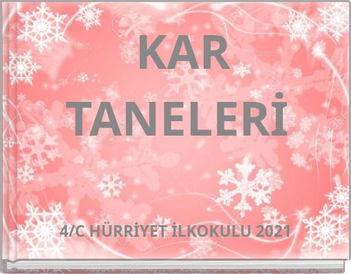 Front cover of 'KAR TANELERİ' 