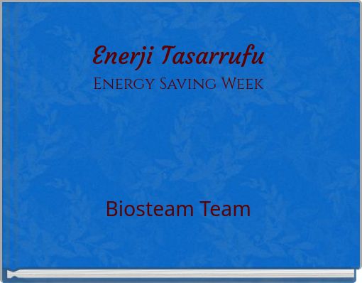 Front cover of 'Enerji Tasarrufu Energy Saving Week' 