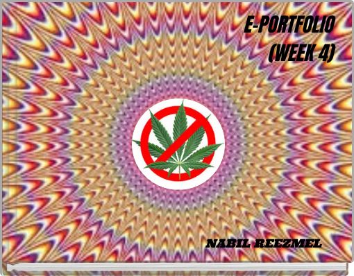 Front cover of 'E-PORTFOLIO (WEEK 4)' 