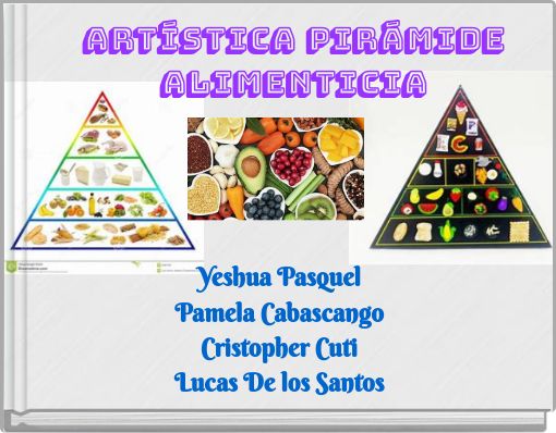 Art&iacute;stica Pir&aacute;mide Alimenticia