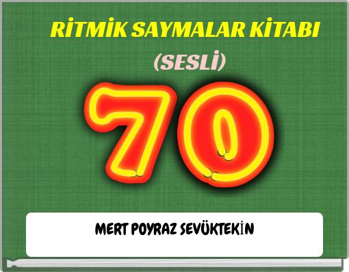 RİTMİK SAYMALAR KİTABI (SESLİ)