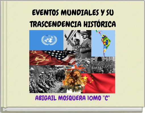 EVENTOS MUNDIALES Y SU TRASCENDENCIA HIST&Oacute;RICA