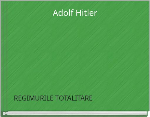 Front cover of 'Adolf Hitler' 