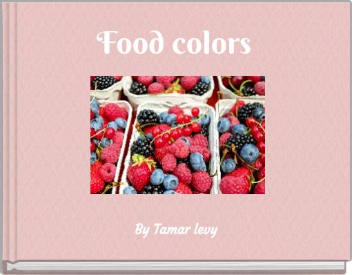 Book Cover for: Food colors