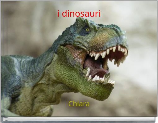 i dinosauri
