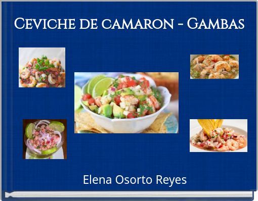 Ceviche de camaron - Gambas