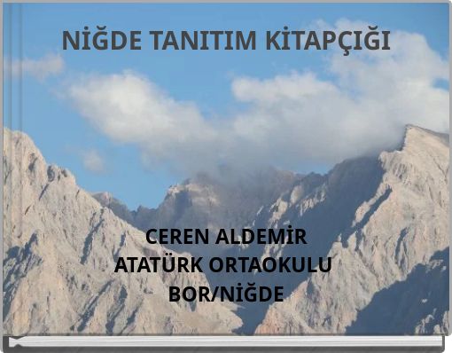 NİĞDE TANITIM KİTAPÇIĞI