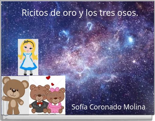 Front cover of 'Ricitos de oro y los tres osos.' 