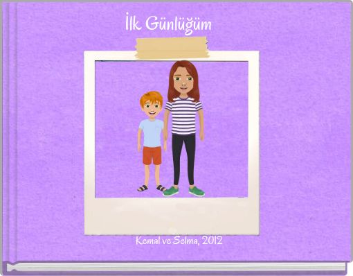 Front cover of 'İlk Günlüğüm' 