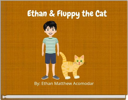 Front cover of 'Ethan & Fluppy the Cat' 