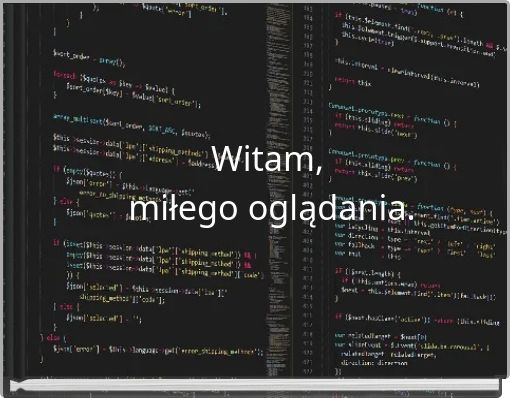 Witam, miłego oglądania.