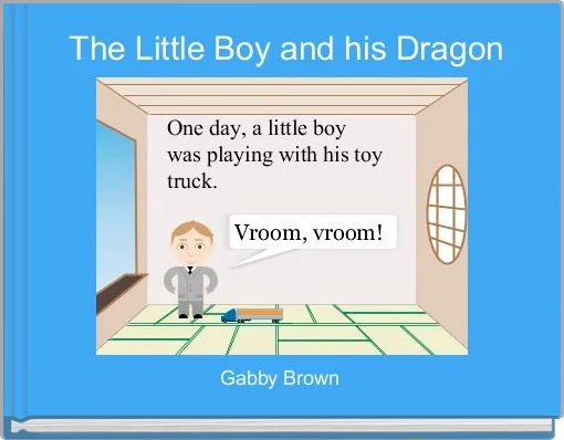 Front cover of ' The Little Boy and his Dragon' 