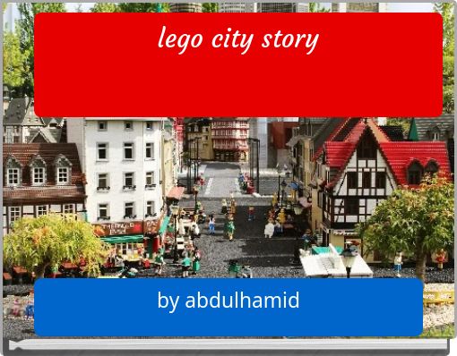 Book Cover for: lego city story