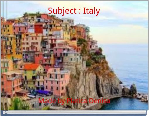 Subject : Italy