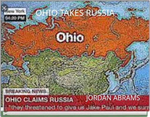 Front cover of 'OHIO TAKES RUSSIA' 