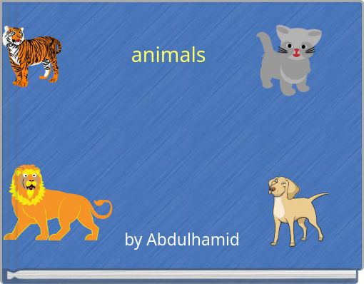 Book Cover for: animals