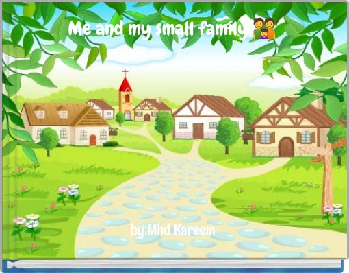 Front cover of 'Me and my small family ' 